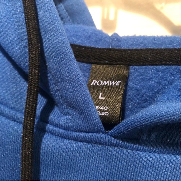 ROMWE Timer Smiley Face Hoodie-size Large - Picture 5 of 6